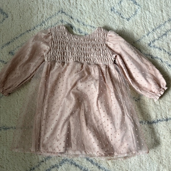 Zara Other - Zara Blush Textured Dress